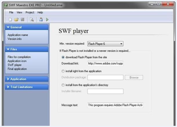 SWF Maestro EXE Pro(Flash加密软件)