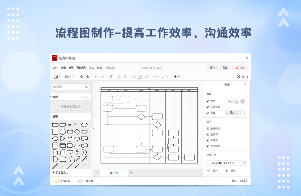 金舟流程图制作软件