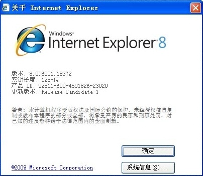 Internet Explorer 8(XP)