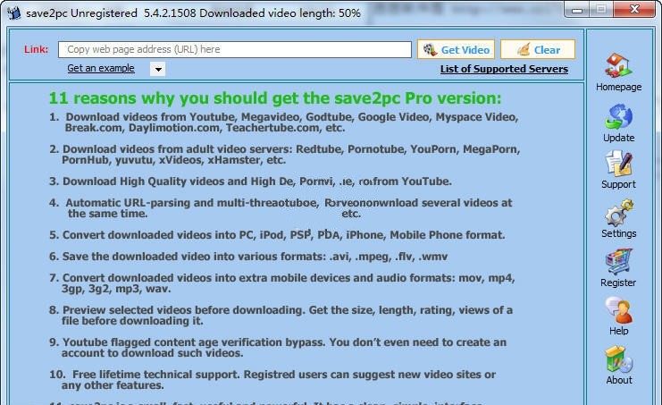 Save2PC网络视频保存