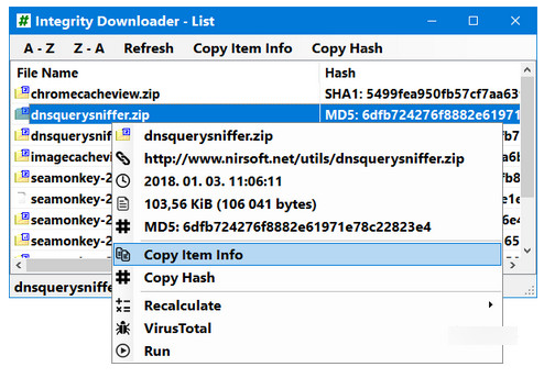 Integrity Downloader