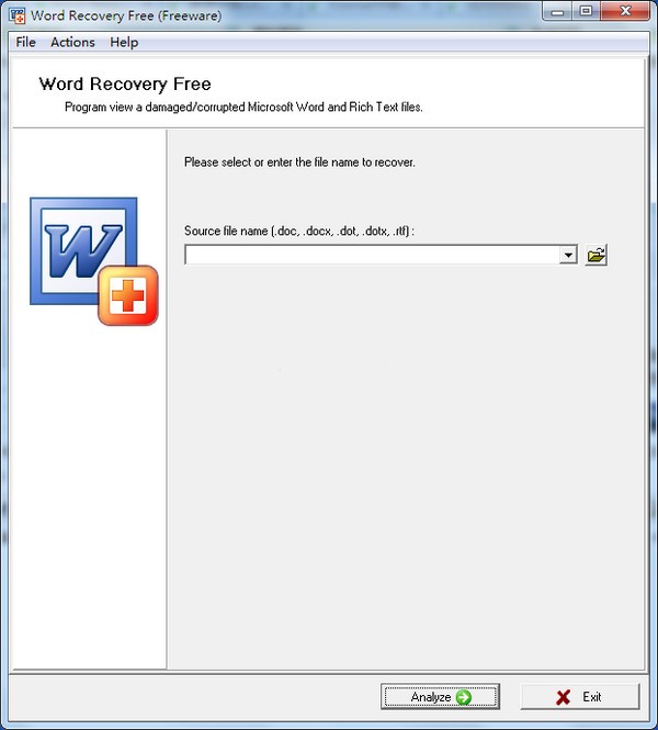 Word Recovery Free