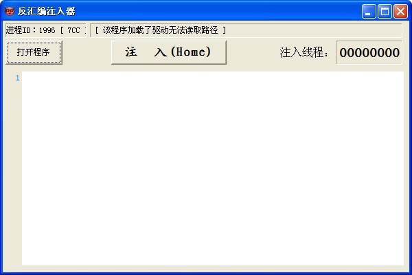 反汇编注入器