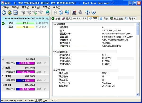 硬盘哨兵(Hard Disk Sentinel)