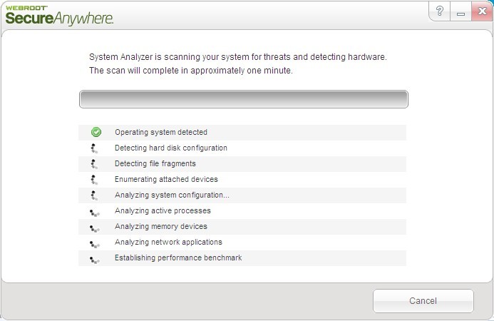 Webroot System Analyzer