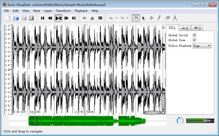 Sonic Visualiser音频数据分析工具