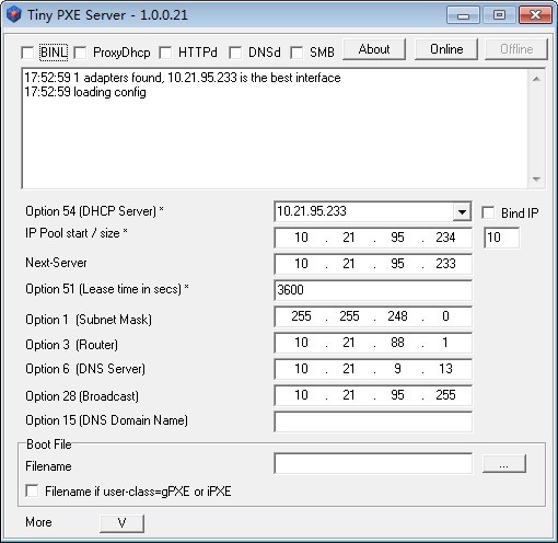 Tiny PXE Server