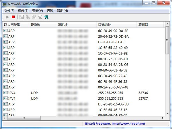 Network Traffic View网络监测工具
