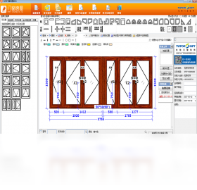 杜特门窗绘图软件