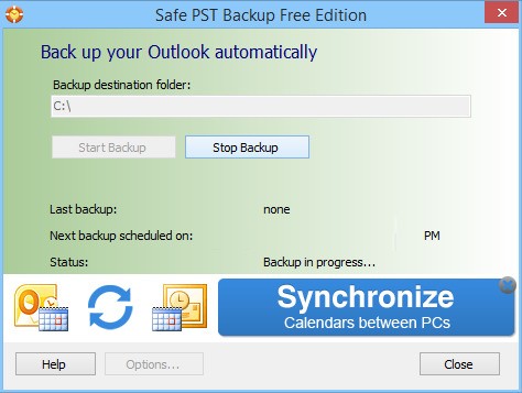 Safe PST Backup