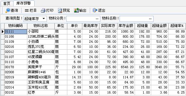 志达餐饮管理软件