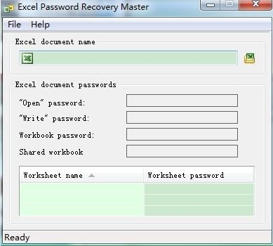 Excel Password Recovery Master